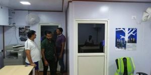 Steel Portable Security Cabin