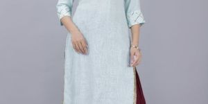 Ladies Casual Wear Rayon Sharara Suit Set