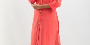 Ladies Rayon Plain Kurti