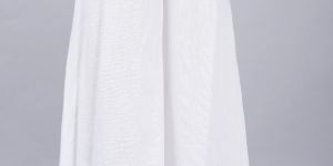 Ladies White Rayon Palazzo