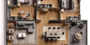 3 BHK Home Interior Design Services