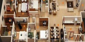 4 BHK Home Interior Design Services