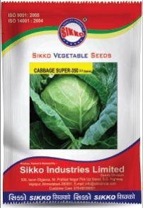 SUPER-350 (F1 HYBRID) Cabbage Seeds