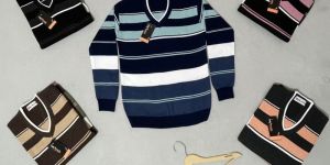 Mens V Neck Sweater