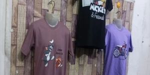 Unisex Round Neck Poly Cotton T Shirt