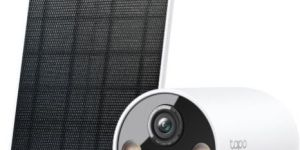 Solar-Powered Security Camera Kit