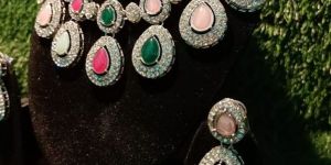 Multicolor Stone Designer Necklace Set