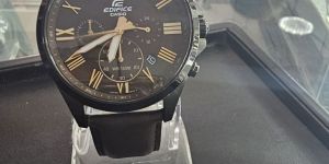 Casio Edifice Black Mens Watch