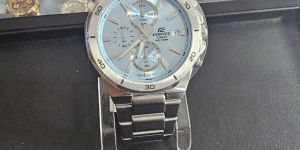 Casio Edifice Silver Mens Watch