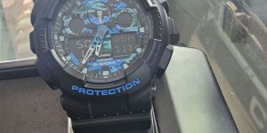 Casio G-Shock Digital Dial Black Mens Watch
