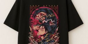 Unisex Half Sleeves Oversized T Shirt