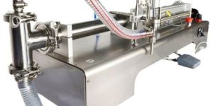 Single Nozzle Pneumatic Liquid Filler PLF1000S