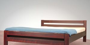 Old Eco Wooden Double Bed