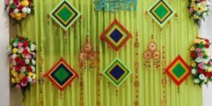 Haldi Backdrop Decoration