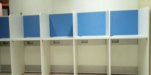Single Sided Linear Office Workstation