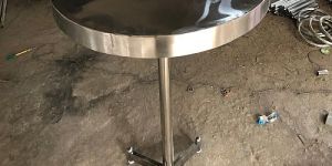 Stainless Steel Round Standing Table