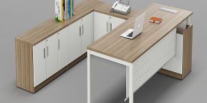 Wooden Modular Office Boss Table