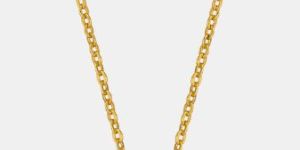 Ladies Unique Design Gold Plated Pendant With Chain