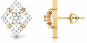 Party Wear Diamond Ear Studs