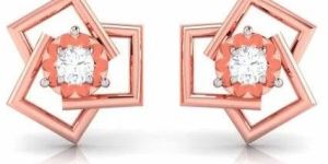 Trendy Diamond Ear Studs