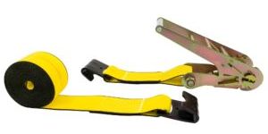 Tie Down Ratchet Straps 4 Inch Operated With Flat Hook