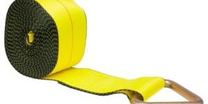 Winch Straps 4 Inch Operated With D-Ring