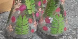 Glass Christmas Trees