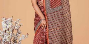 Hand Block Printed Saree