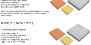 Concrete Chequered Tiles