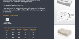 Concrete Saucer Drain