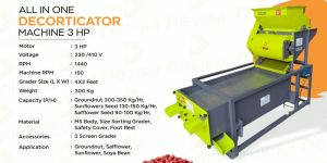 Sunflower Seed Decorticator