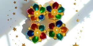 Decorative Flower Diya