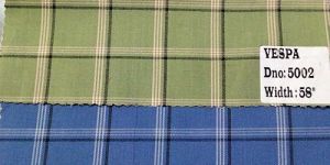 Vespa Cotton Checks Fabric