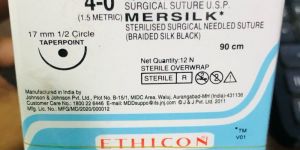 Silk Sutures Ethicon - Mersilk (NW5000)
