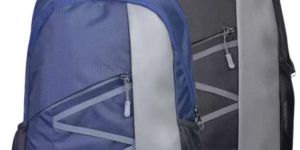 Polyester Stripes Backpack