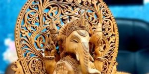 Wooden Ganesh Ji