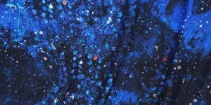 Starry Night Printed Fabric