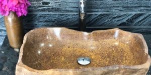 Stone Pedestal Wash Basin