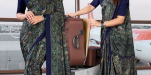 Party Wear Cotton Saree