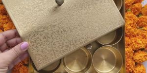 Brass Masala Box