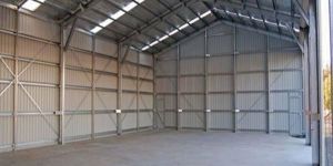MS Prefabricated Factory Shed