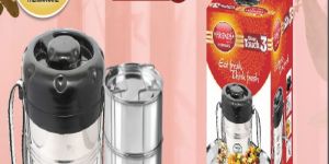 Silver Touch 3 Stainless Steel Lunch Box