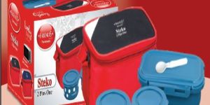 Steko-2 Plus One Stainless Steel Lunch Box