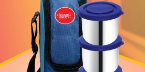 Victor 3 + 1 Stainless Steel Lunch Box