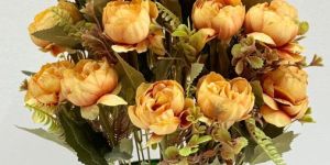 Yellow Artificial Flower Arrangement