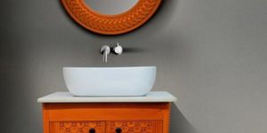 Modo Wooden Floor Mounted Bathroom Vanity