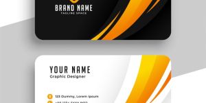 Printed Visiting Card