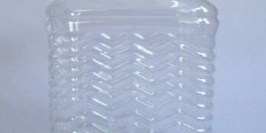 Transparent Pet Plastic Chocolate Jar