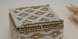 Designer Jute Gift Box