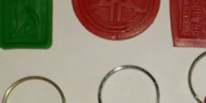 Rubber Keychain